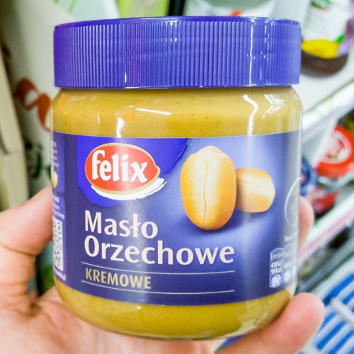 masło orzechowe firmy felix (kremowe)